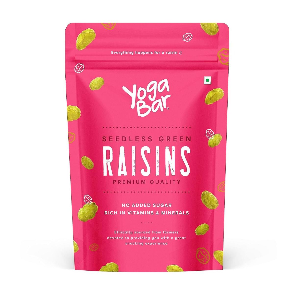 

Yogabar Seedless Green Raisins 200g