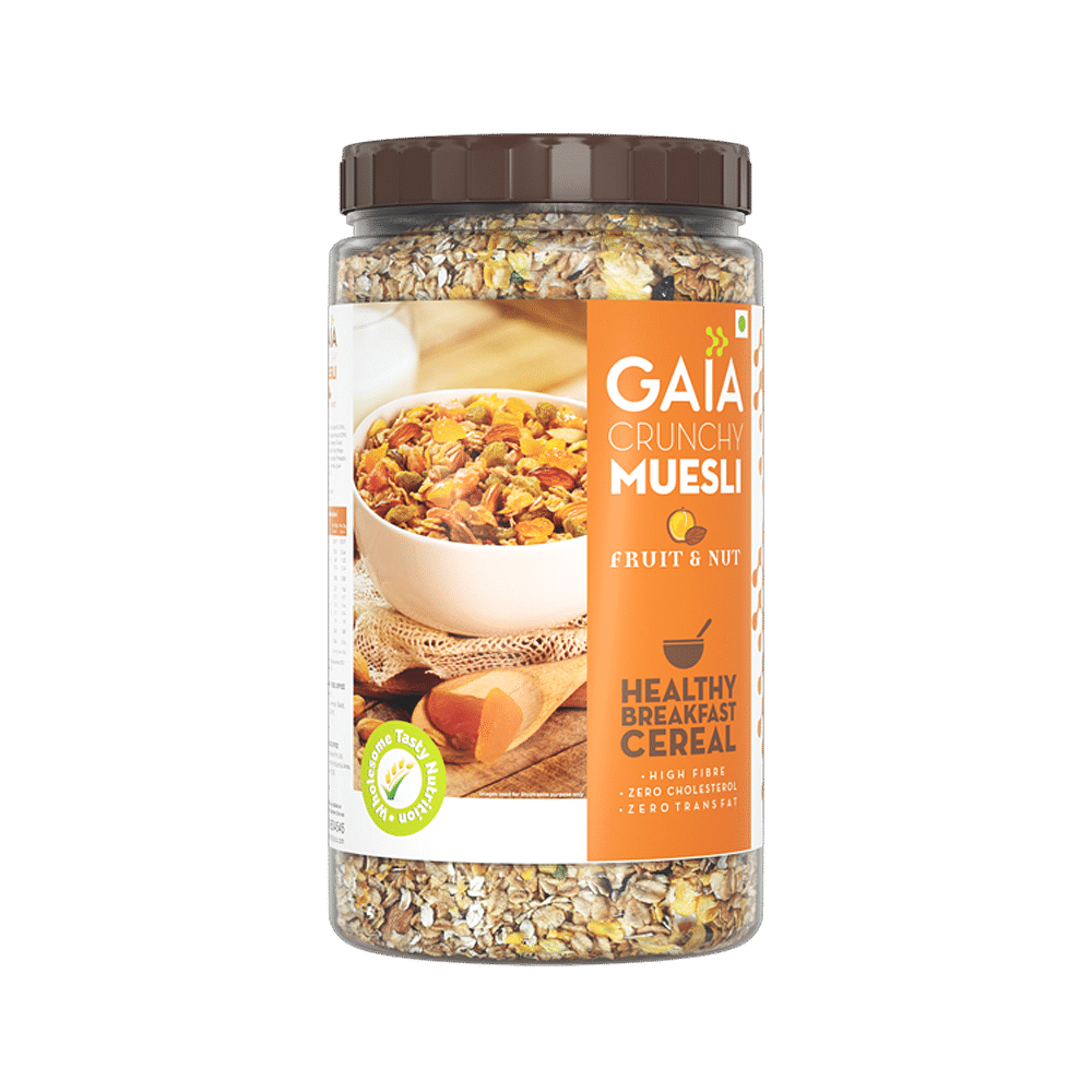 Gaia Crunchy Muesli - Fruit & Nut