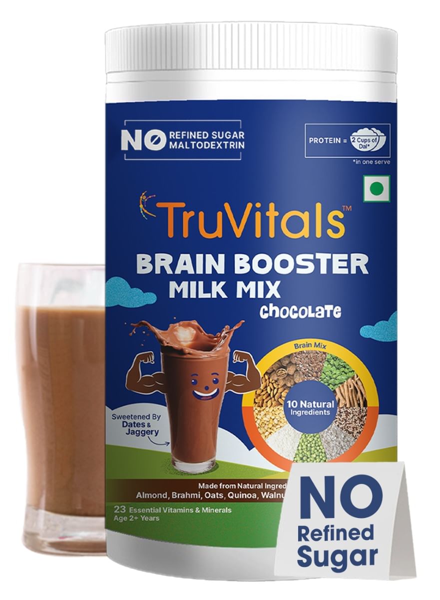 TruVitals Brain Booster Milk Mix Chocolate 400g