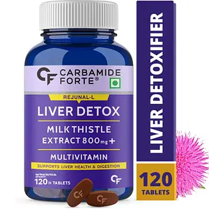 Carbamide Forte Liver Support Supplement 800mg (30:1) | 120 Veg Tablets | Liver Health | Digestion