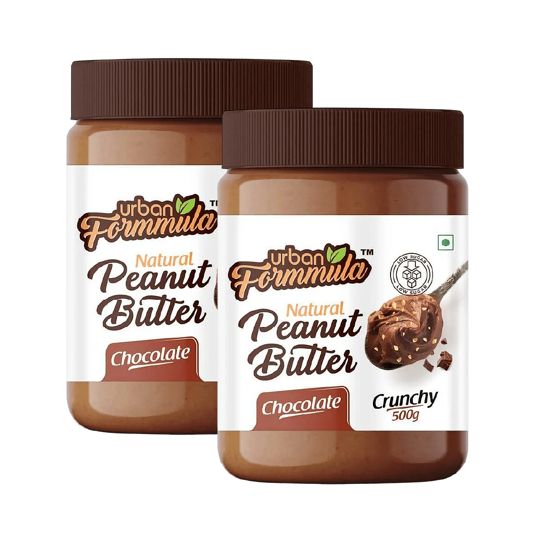 

Urban Formmula Chocolate Peanut Butter (Crunchy) | High Protein (19g) | Nutritious | Chocolate Spread 500g | Pack of 2