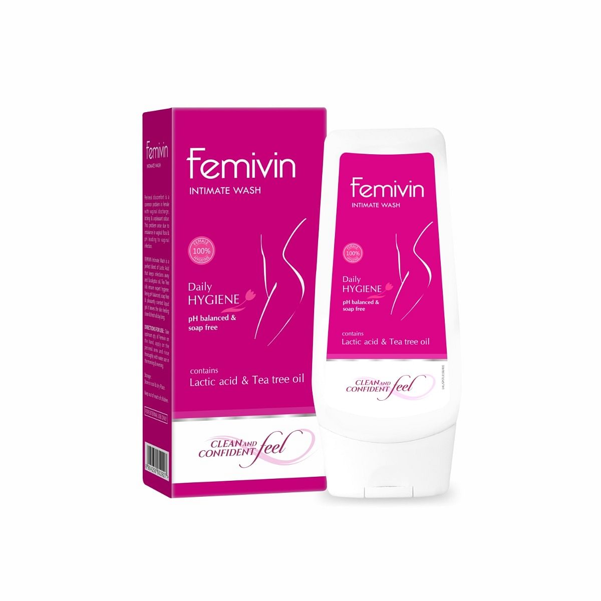 

Leeford Femivin Intimate Wash for Women - Daily Hygiene - 100ml Each