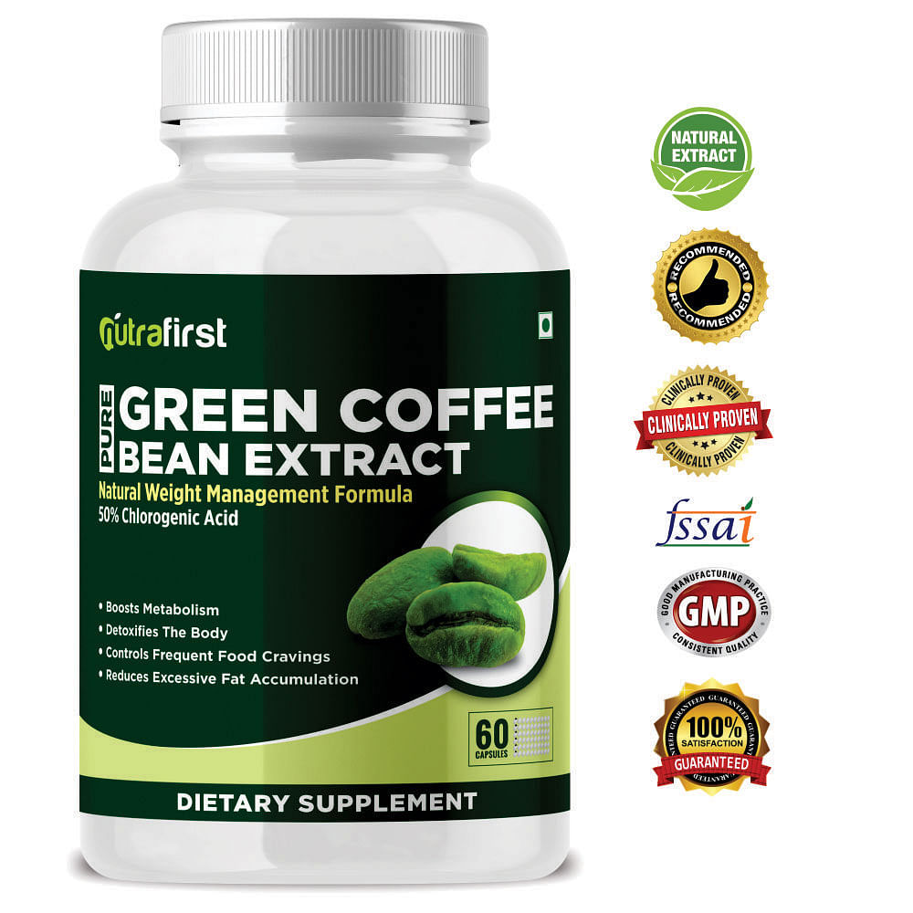 NutraFirst Green Coffee Bean Capsules for weight management