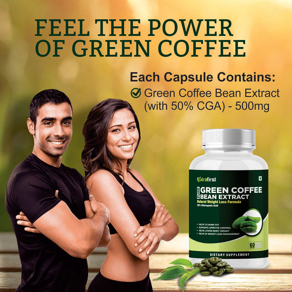 NutraFirst Green Coffee Bean Capsules for weight management