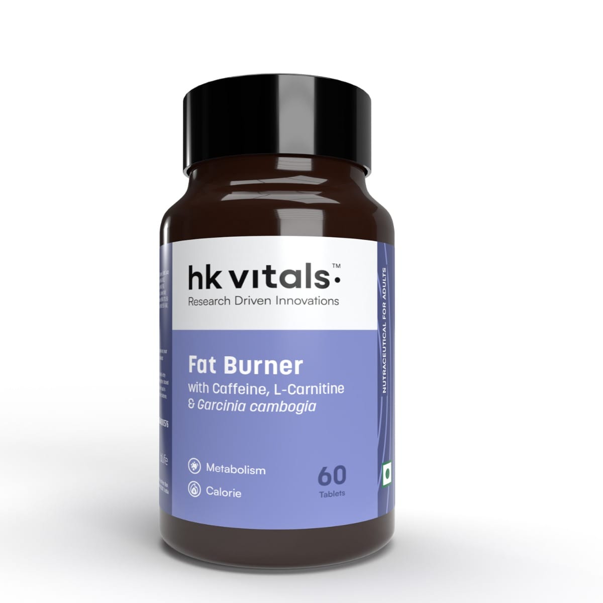 hk vitals Fat Burner (60 Tablets) | With L-Carnitine, Garcinia Cambogia, & Caffeine | Supports Weight Management & Fuels Metabolism-picture-17