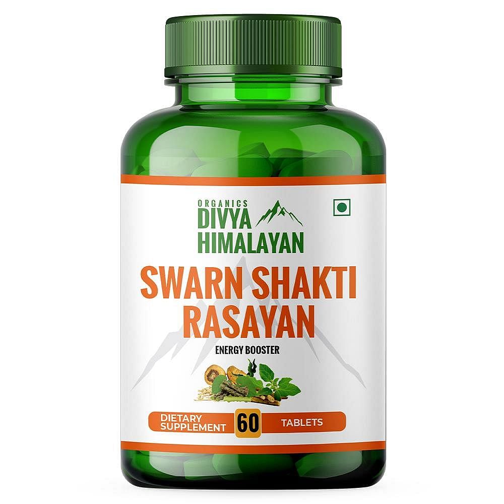 

Divya Himalayan Swarn Shakti Rasayan Energy Booster With Ashwagandha, Maca Root, Safed Musli, Shilajit & Spirulina