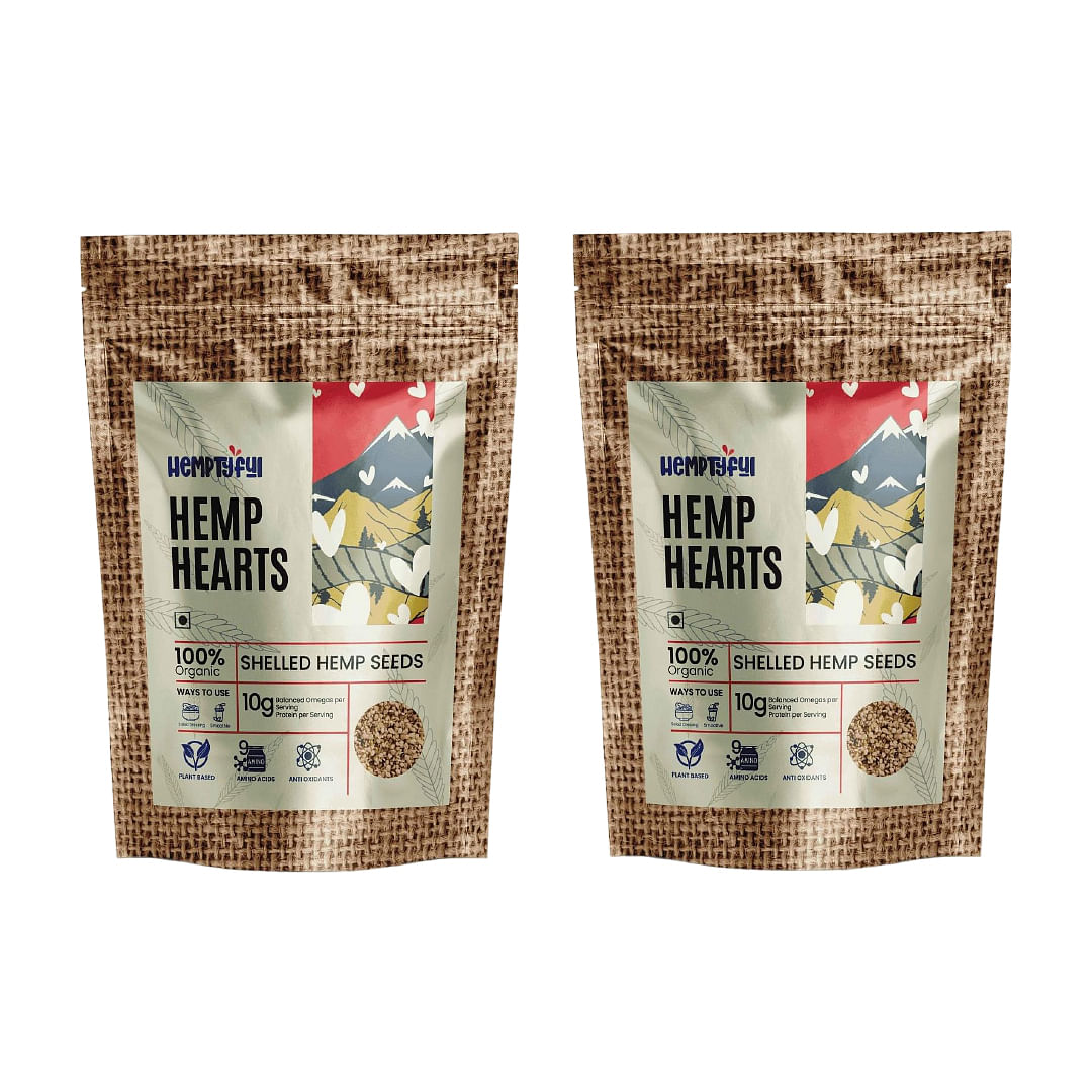 

Hemptyful Hemp Hearts 150gm | Pack of 2