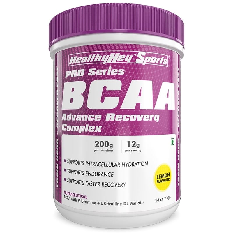 HealthyHey Sports BCAA with L-Glutamine & L-Citrulline DL-Malate