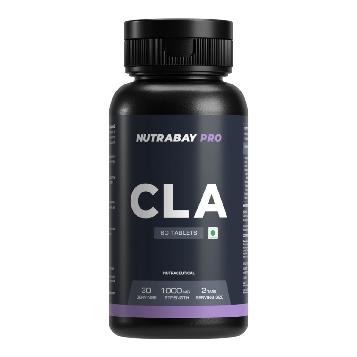 Nutrabay Pro CLA (Conjugated Linoleic Acid) Fat Burner, Boosts Metabolism & Lean Muscle Build