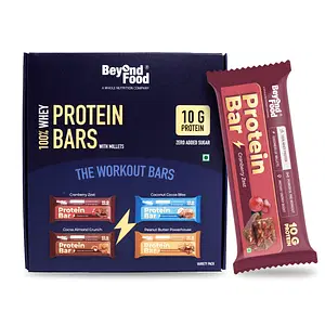 Beyond Food Protein Bars - Cranberry Zest | Pack Of 6 | 6x40G 