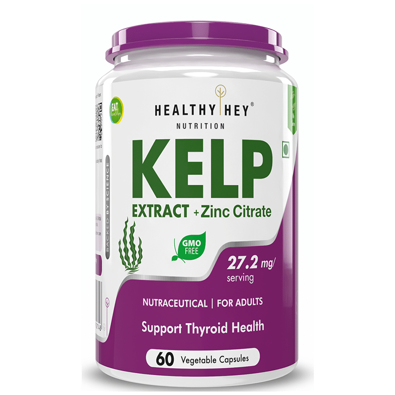 

HealthyHey Nutrition Kelp Extarct 60 vegetable capsules
