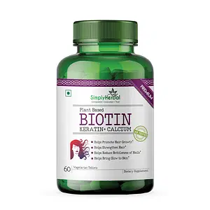 Simply Herbal Biotin Tablet  - 60 tab