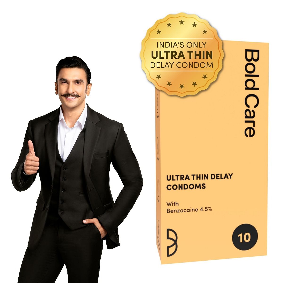 

Bold Care Ultra Thin Delay condoms, 10 units