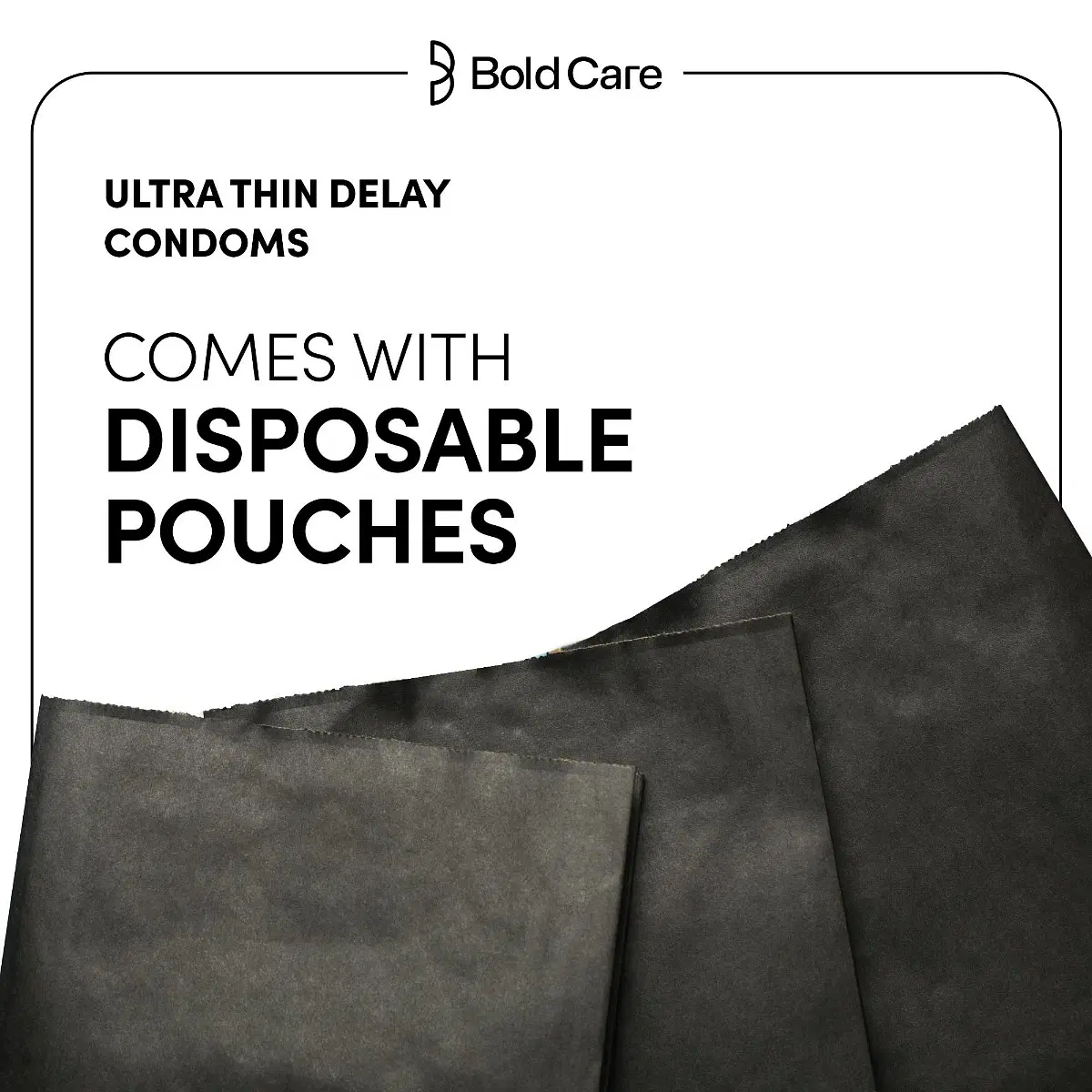 Bold Care Ultra Thin Long Last Condoms - Pack of 10 - Lubricated - Natural  Latex