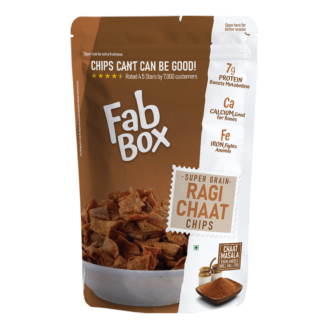 

Fabbox Ragi Chaat Chips 210g