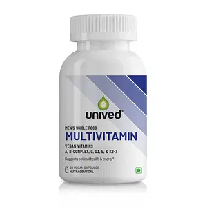 Unived Wholefood Multivitamin Men's - 60 Capsules