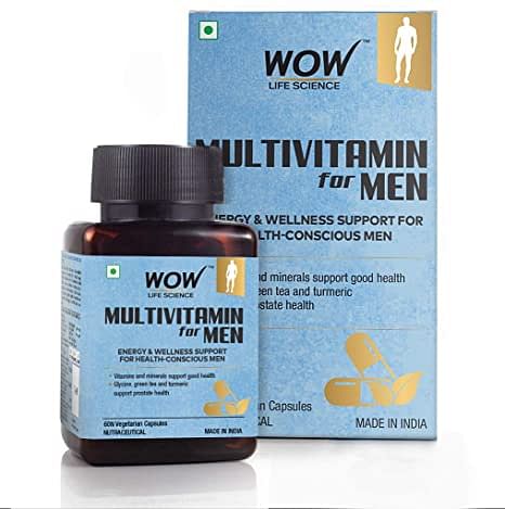 

WOW Life Science Multivitamin for Men - 60 Tablets