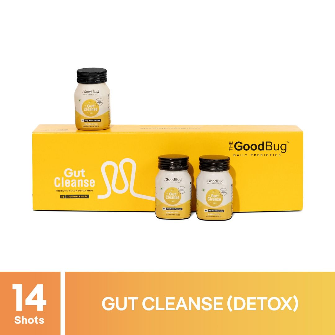 

The Good Bug Gut Cleanse | 14 Shots | Prebiotic Colon Detox