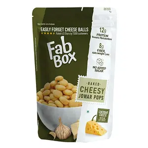 Fabbox Cheesy Jowar Pops 130g