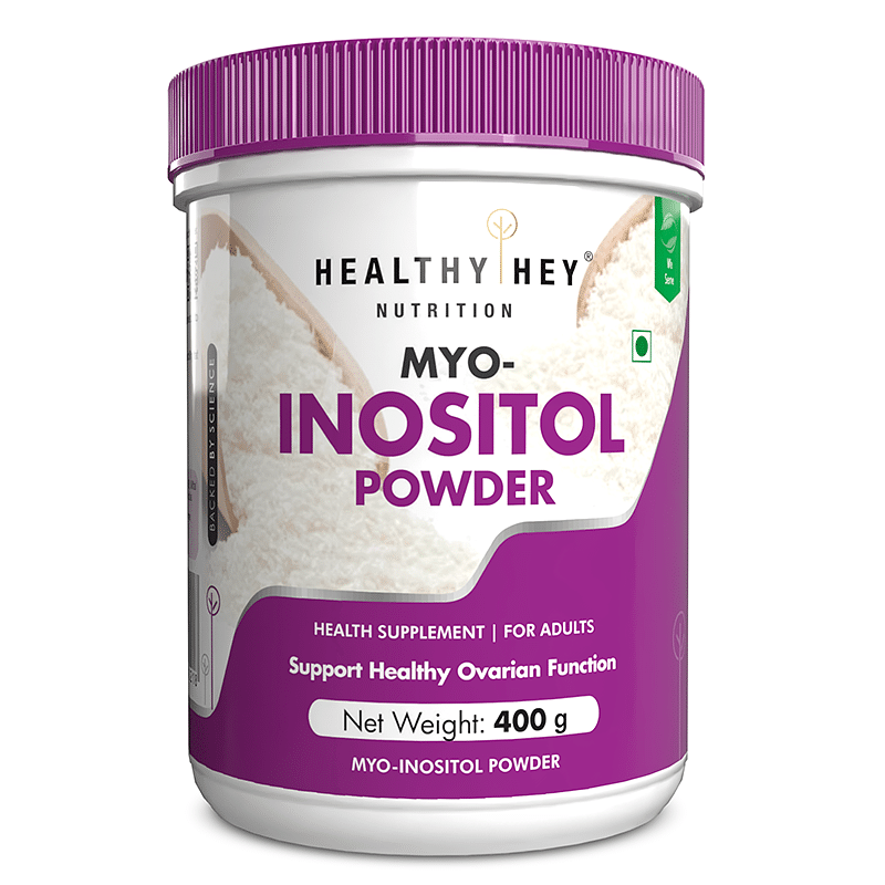 

HealthyHey Nutrition 100% Pure Myo Inositol Powder 400gm