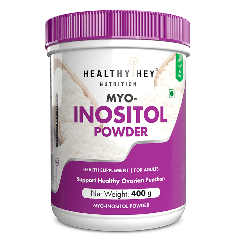 

HealthyHey Nutrition 100% Pure Myo Inositol Powder 400gm
