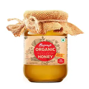 Bagrry’s Organic Honey, Wild Raw & Natural 500g