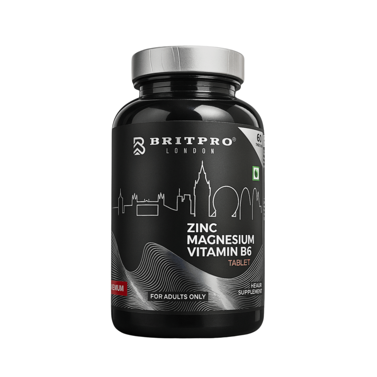 BRITPRO London® Zinc Magnesium Vitamin B6 x 60-picture-16