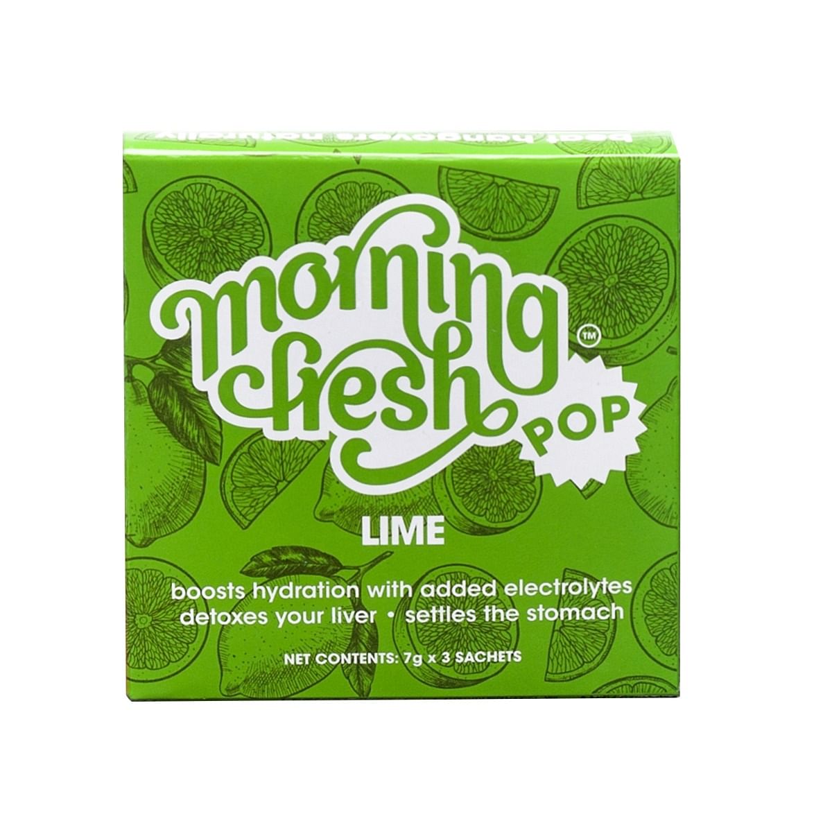 

Morning Fresh Hangover Cure and Liver Protection Sachet POP LIME flavour - (Size: 3 Sachets in 1 Box)