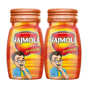 Dabur Hajmola Tasty Digestive Tablets (Regular Flavour) | Healthy, Tasty & Chatpata | Ayurvedic Tablets For Improved Digestion | Relief From Flatulence
