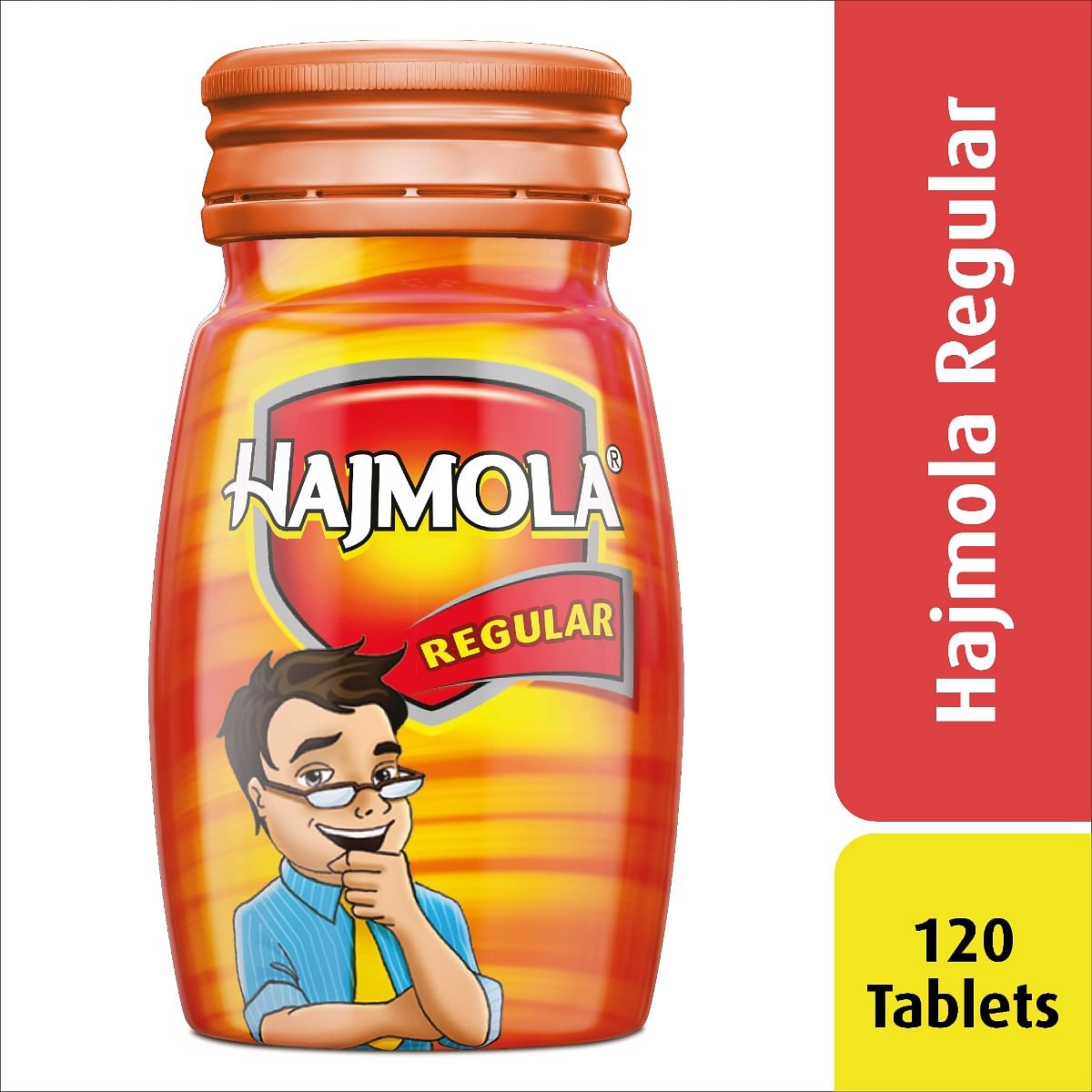 

Dabur Hajmola Tasty Digestive Tablets (Regular Flavour) - 120 Tabs | Healthy, Tasty & Chatpata | Ayurvedic Tablets For Improved Digestion | Relief ...