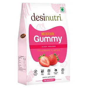 Desi Nutri Melatonin Gummy Online | Sleep Gummies | Gummies Online | Gummies Sleep | Melatonin Gummy - 30 Gummies