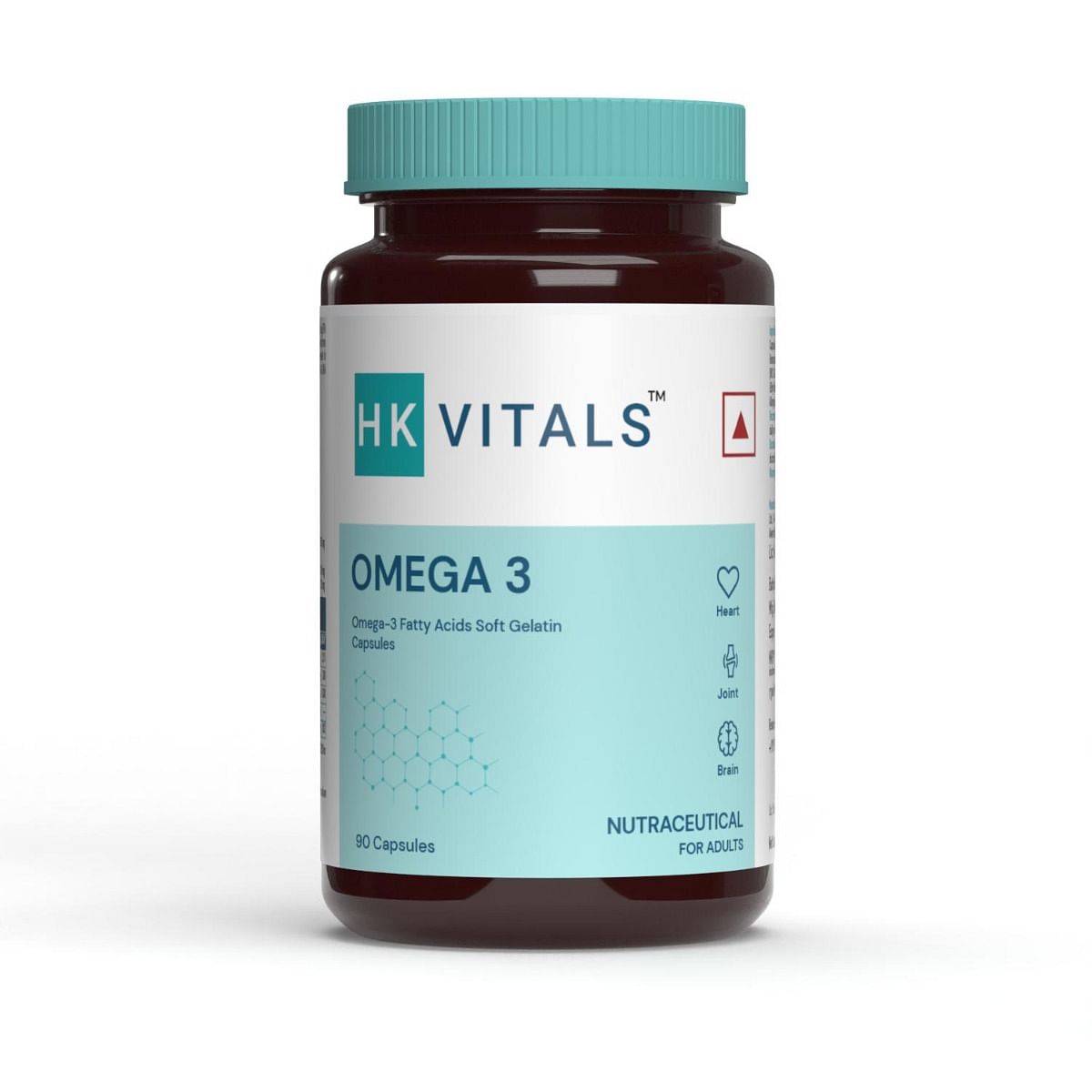 

HK Vitals Omega 3 | 90 Capsules | Brain | Heart | Joints