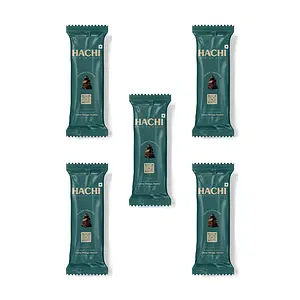 Hachi With Love Premium Double Chocolate Granola Pouch Pack Of 5 (35g Each)