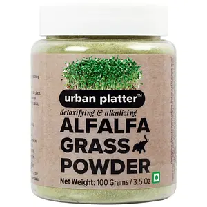 Urban Platter Alfalfa Grass Powder, 100g