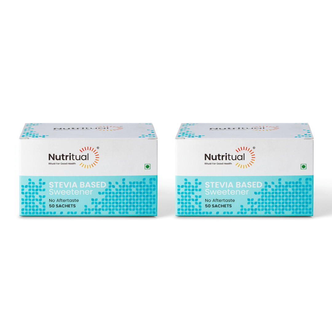 

Nutritual Stevia Sweetener Sachets(Pack of 2 boxes)