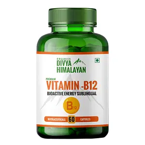 Divya Himalayan Methylcobalamin Vitamin B12 1000mcg (60 Capsules)