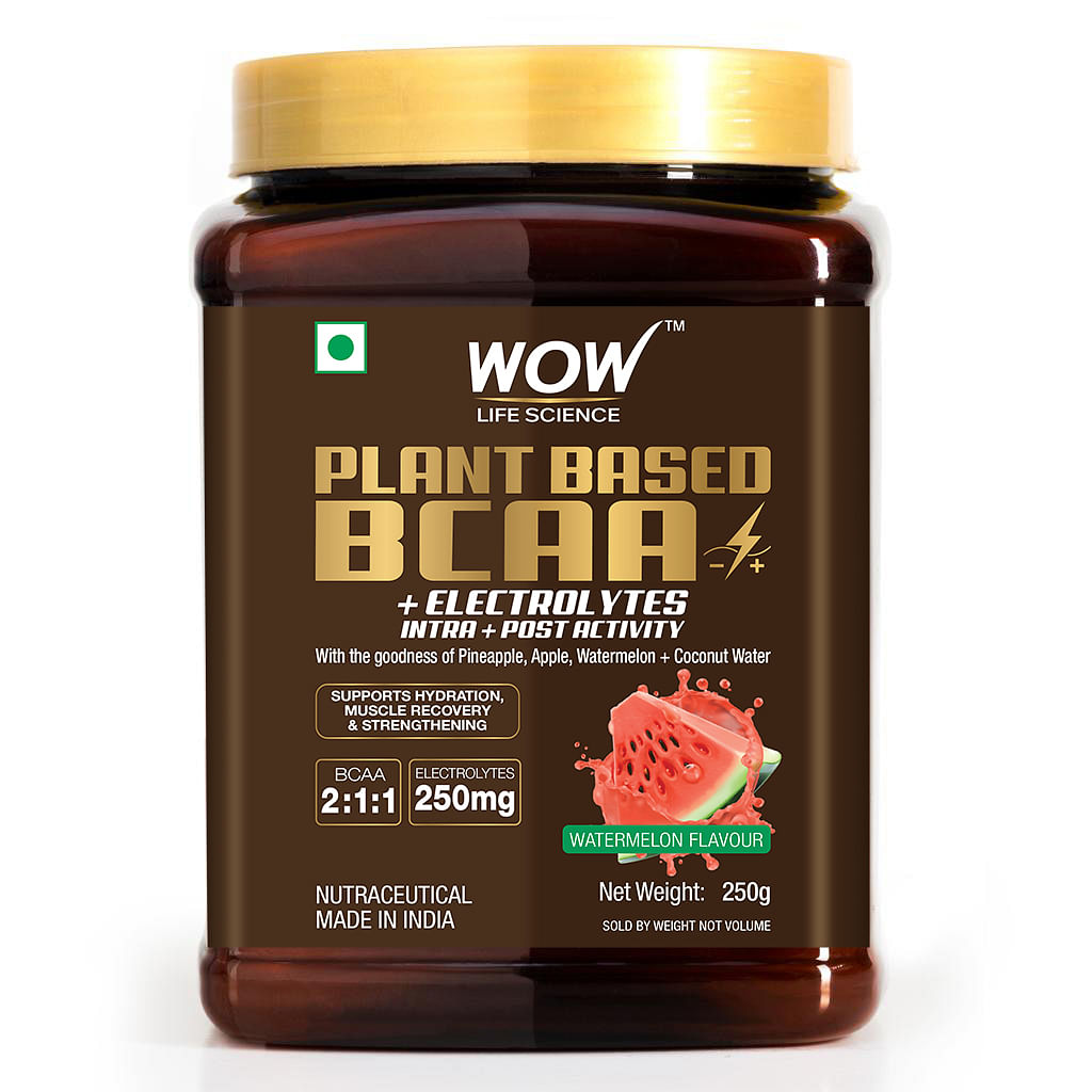 

WOW Life Science Plant Based BCAA Supplement - Watermelon 250g