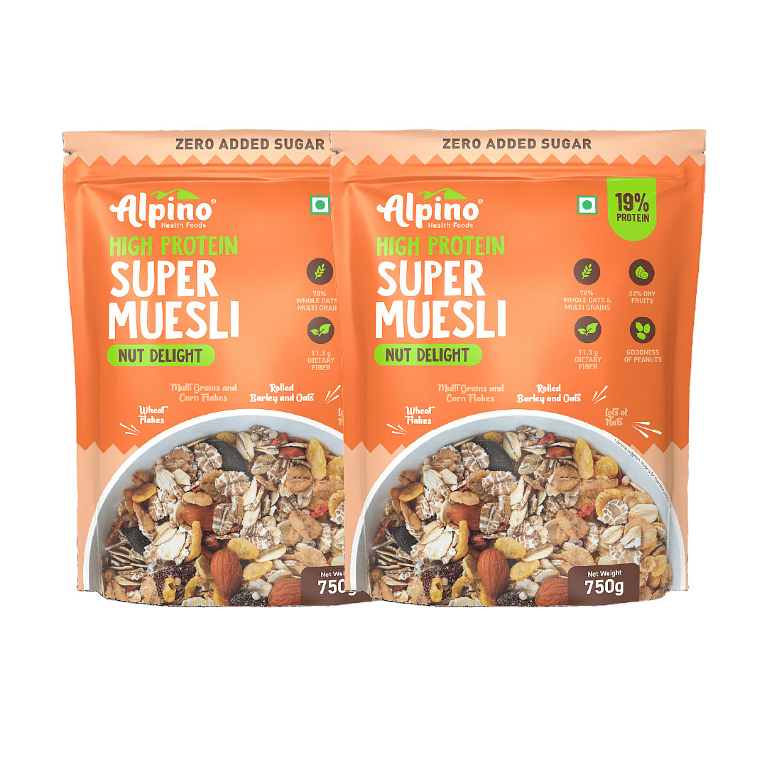 

Alpino Super Muesli Nut Delight 750g | Pack of 2