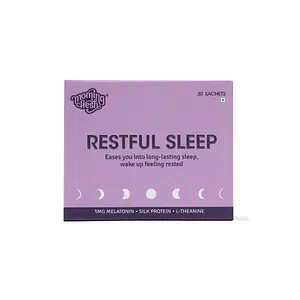 Morning Fresh Restful Sleep Aid with Melatonin 5mg Tulsi flavour - (Size: 30 Sachets in 1 Box)