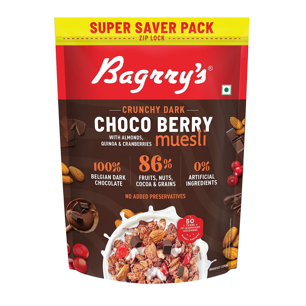 

Bagrry’s Choco berry 750 gm