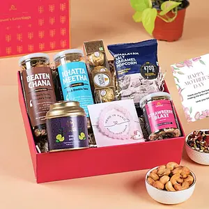 Omay Foods Snack & Snuggle Mother's Day Gift Box