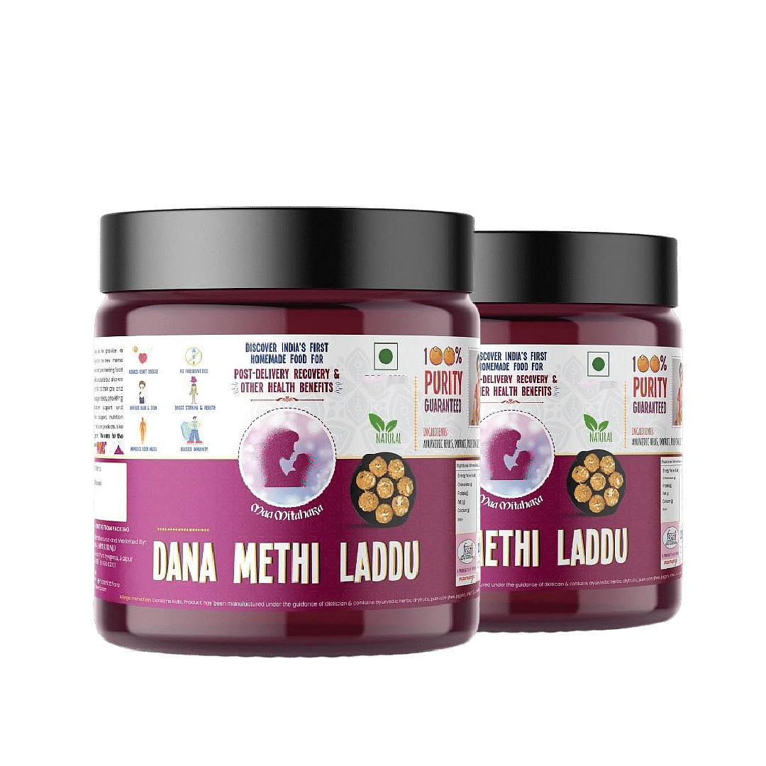 

Maa Mitahara Post delivery Dana Methi Laddu (200 gm) | Pack of 2