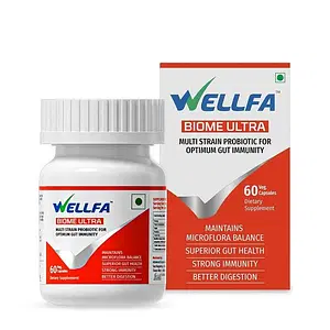 Wellfa BIOME ULTRA - MULTISTRAIN PROBIOTIC FOR HEALTHLY GUT & IMMUNITY