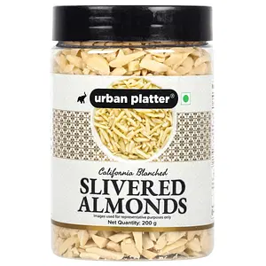 Urban Platter Blanched Slivered California Almonds, 200g