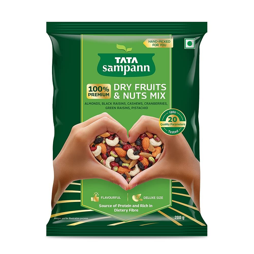 Tata Sampann Delight Nut & Dry Fruit Mix - 200g