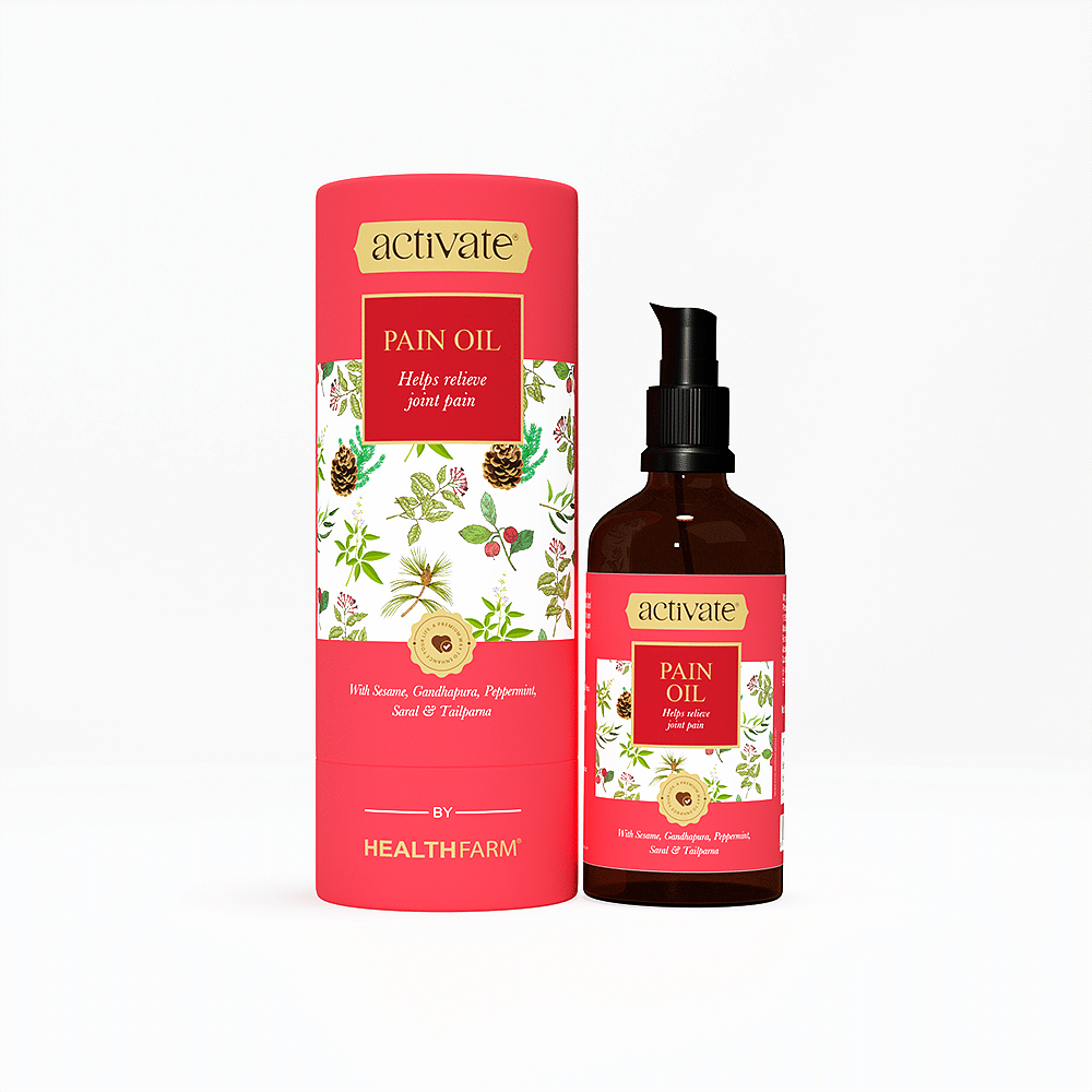 

Activate Pain Oil – 100 ml – 100% Ayurvedic – Natural Soothe and Relief Oil