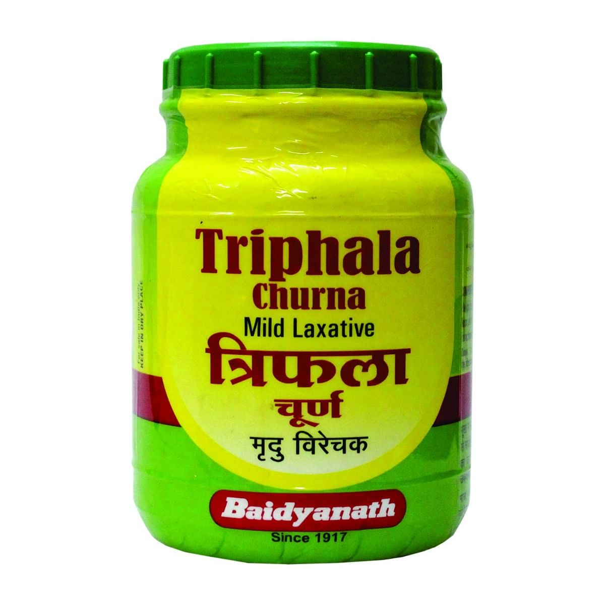 

Baidyanath Nagpur Nagpur Triphala Churna, Vitamin C, Iron & Zinc, Natural, 500 g