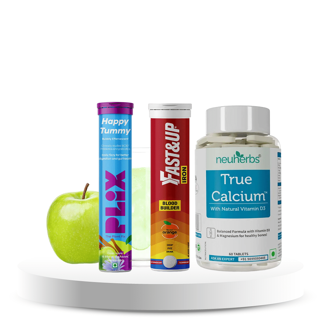 

Golden Years Advance Nutrition Bundle: (Cal and Vit D+ Iron + Pre + Probiotic)