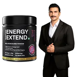 Bold Care Energy Extend Elixir - Pre-intercourse Powder, Quickly Boosts Energy Level, Increases Blood Flow to Vital Organs, Mixed Berry Flavour 