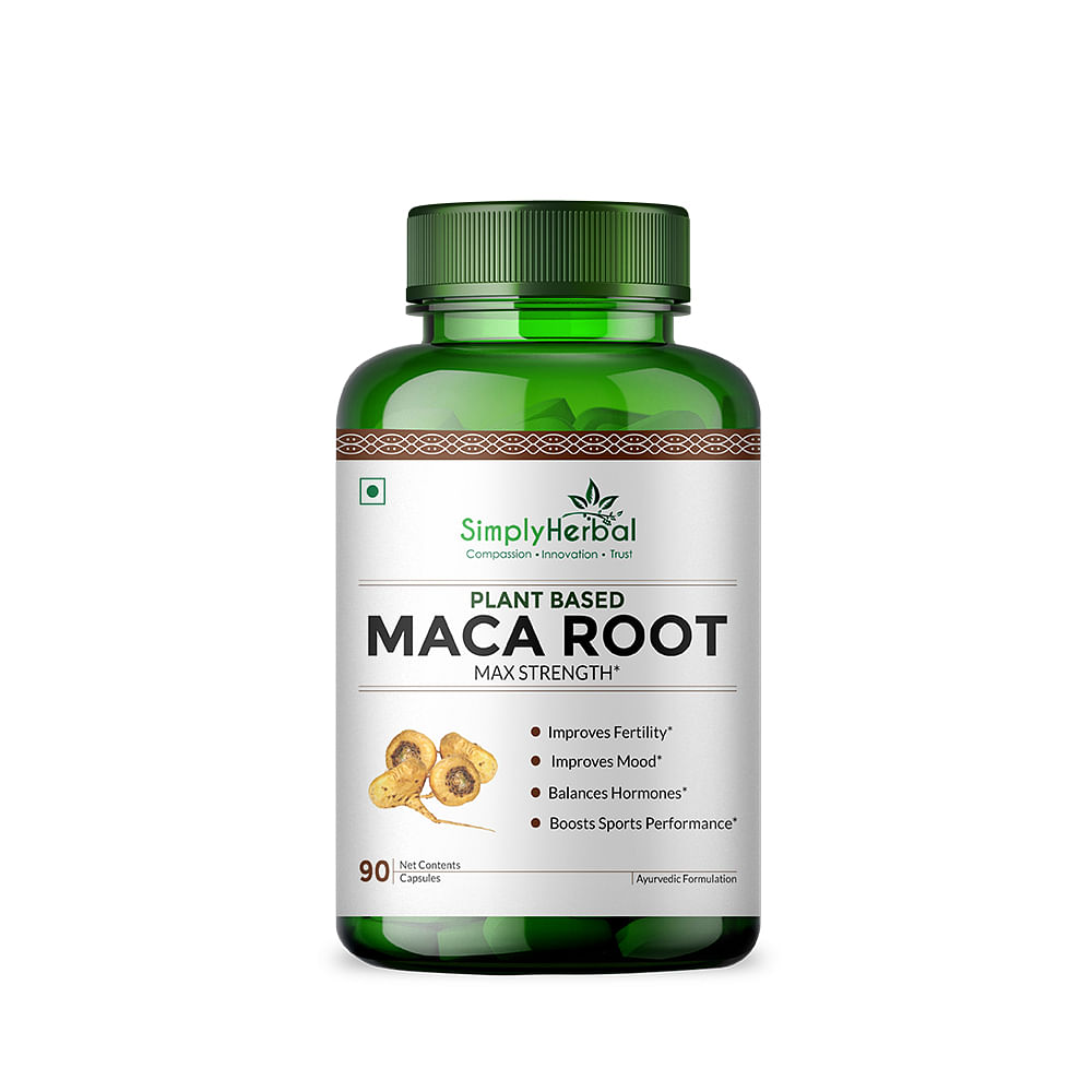 Simply Herbal Maca Root Extract Capsules 90 Capsules